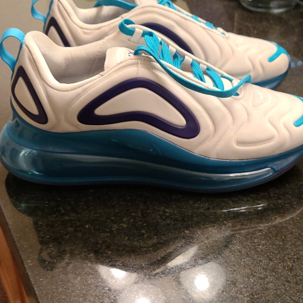 Nike air max teal/white/purple